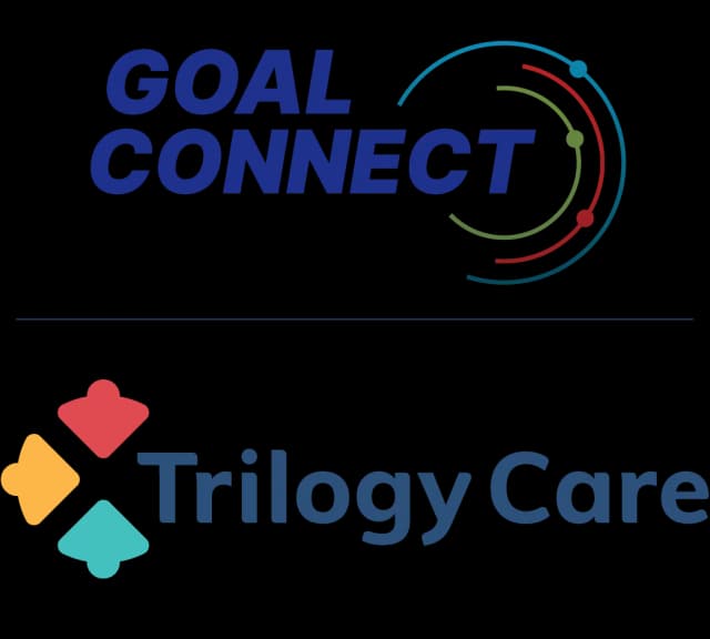Goal Connect and Trilogy Care logos side by side