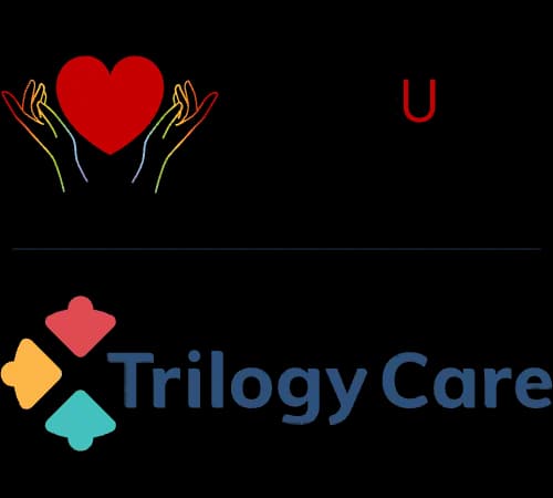 NurseU and Trilogy Care logos side by side
