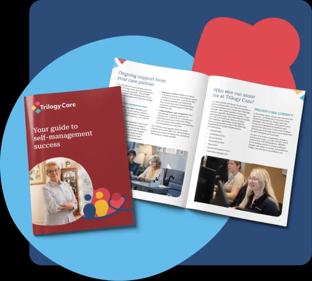 Icon of the self-management success booklet from Trilogy Care