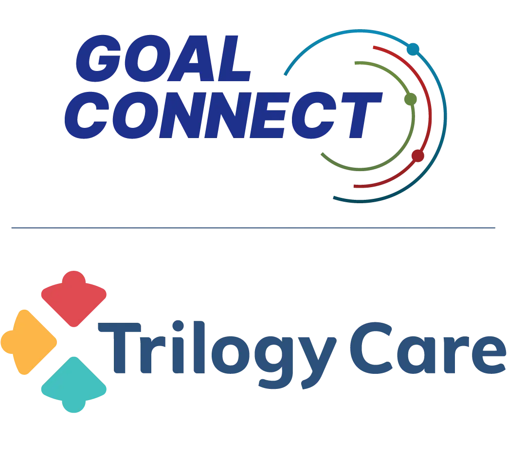 Goal Connect and Trilogy Care logos side by side